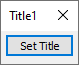 Message with a button to change the title